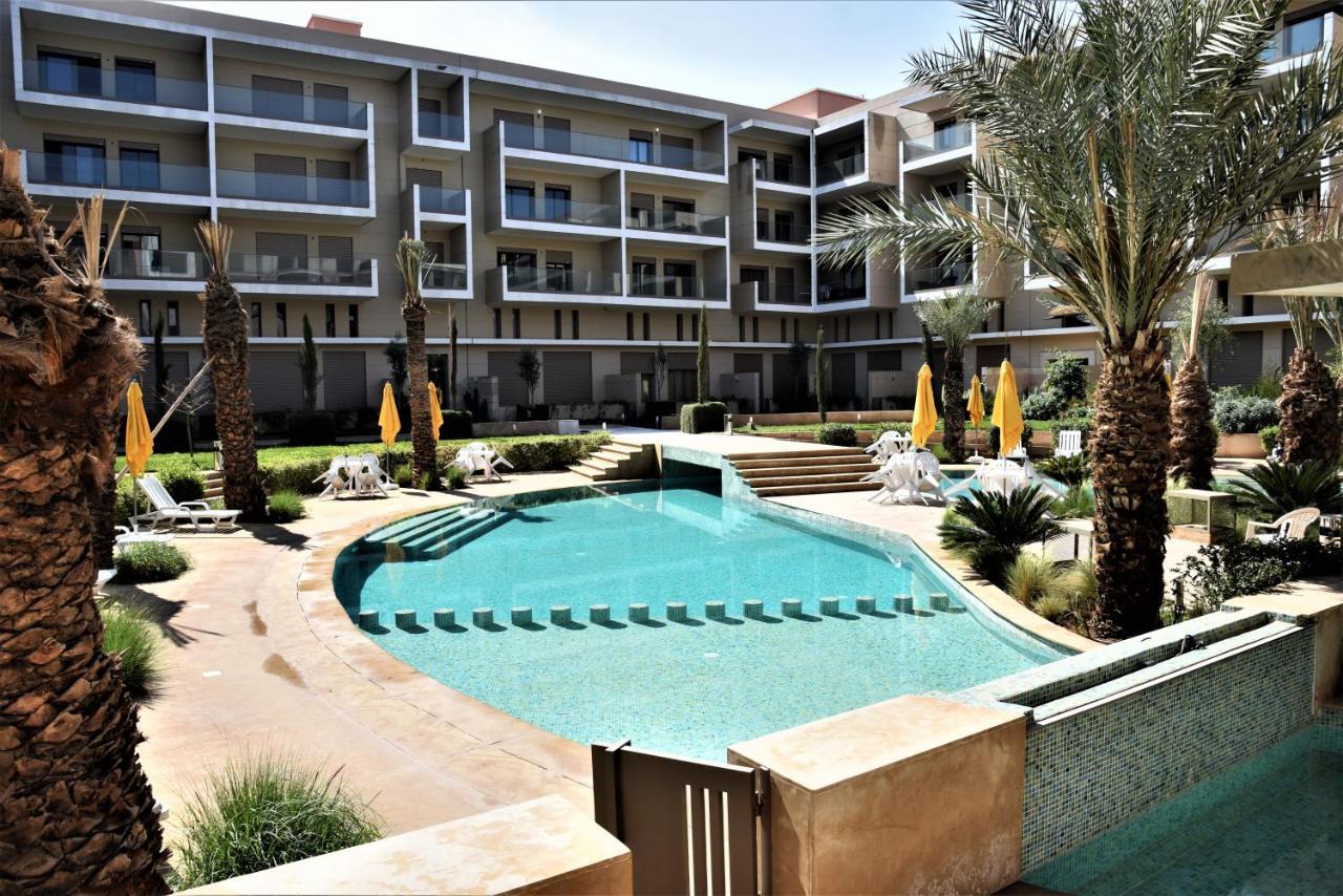 マラケシュRoyal Deluxe Gold - Marrakech, Luxe Pool Viewアパートメント エクステリア 写真